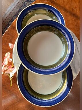 Trio (3) Rörstrand Elisabeth 8" Bowls Soup/Salad/Pasta Marianne Westman Sweden